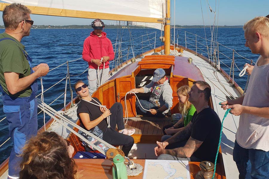 Aktivitetsdag med sejlads